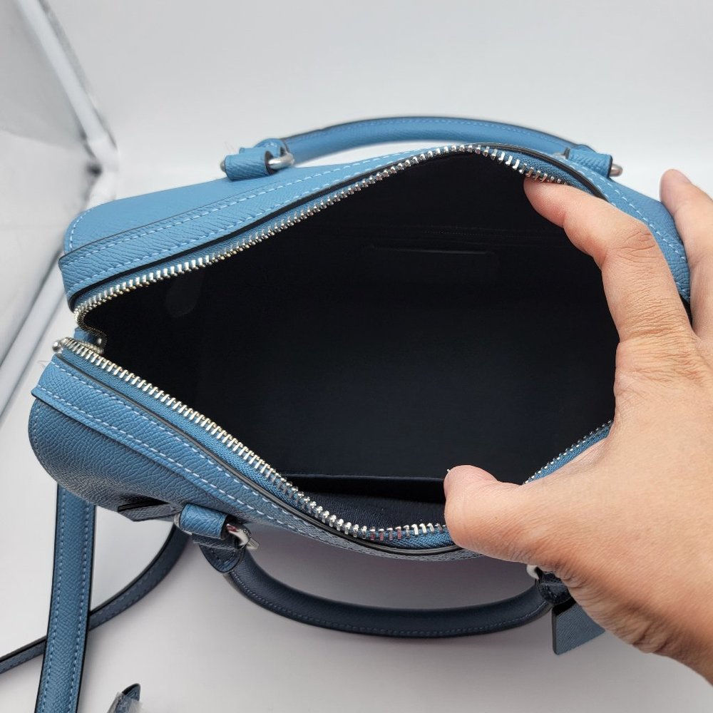 Coach Rowan Satchel CC143 Pacific Blue - Picture 6 of 8